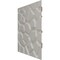 Ekena Millwork 19 5/8in. W x 19 5/8in. H Dublin EnduraWall Decorative 3D Wall Panel Covers 2.67 Sq. Ft. WP20X20DUCGH - alternate 6